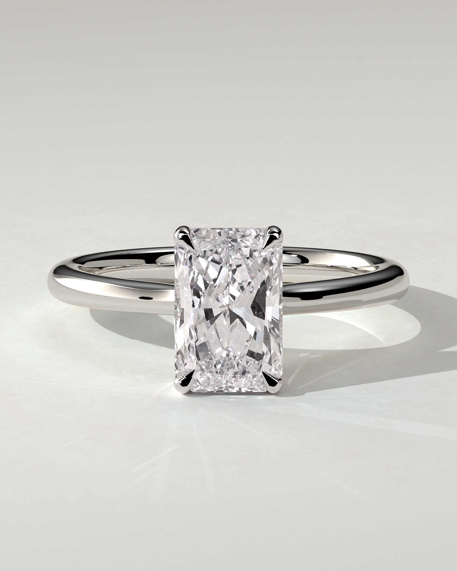 Ari Solitaire Radiant Ring