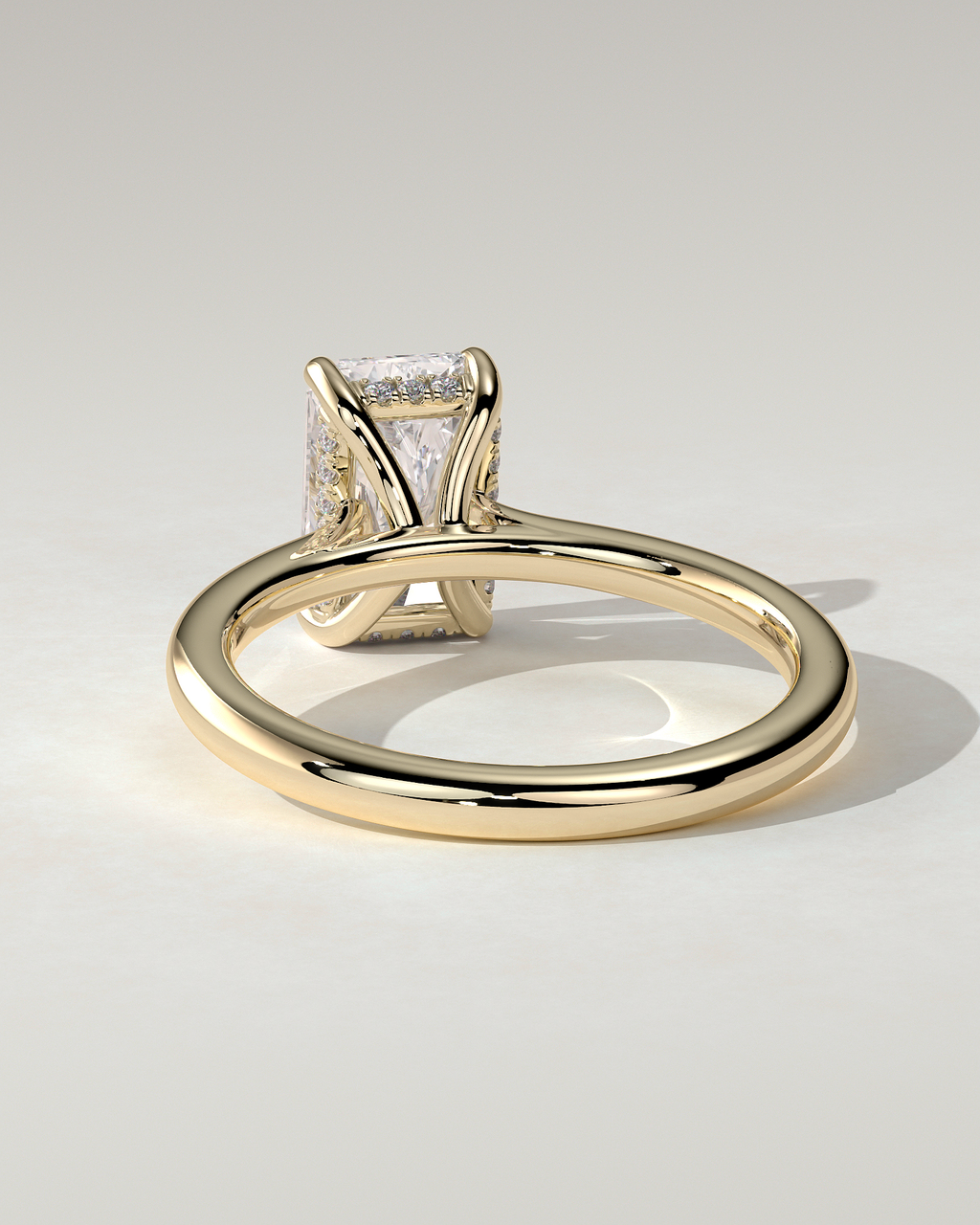 Ari Solitaire Radiant Ring