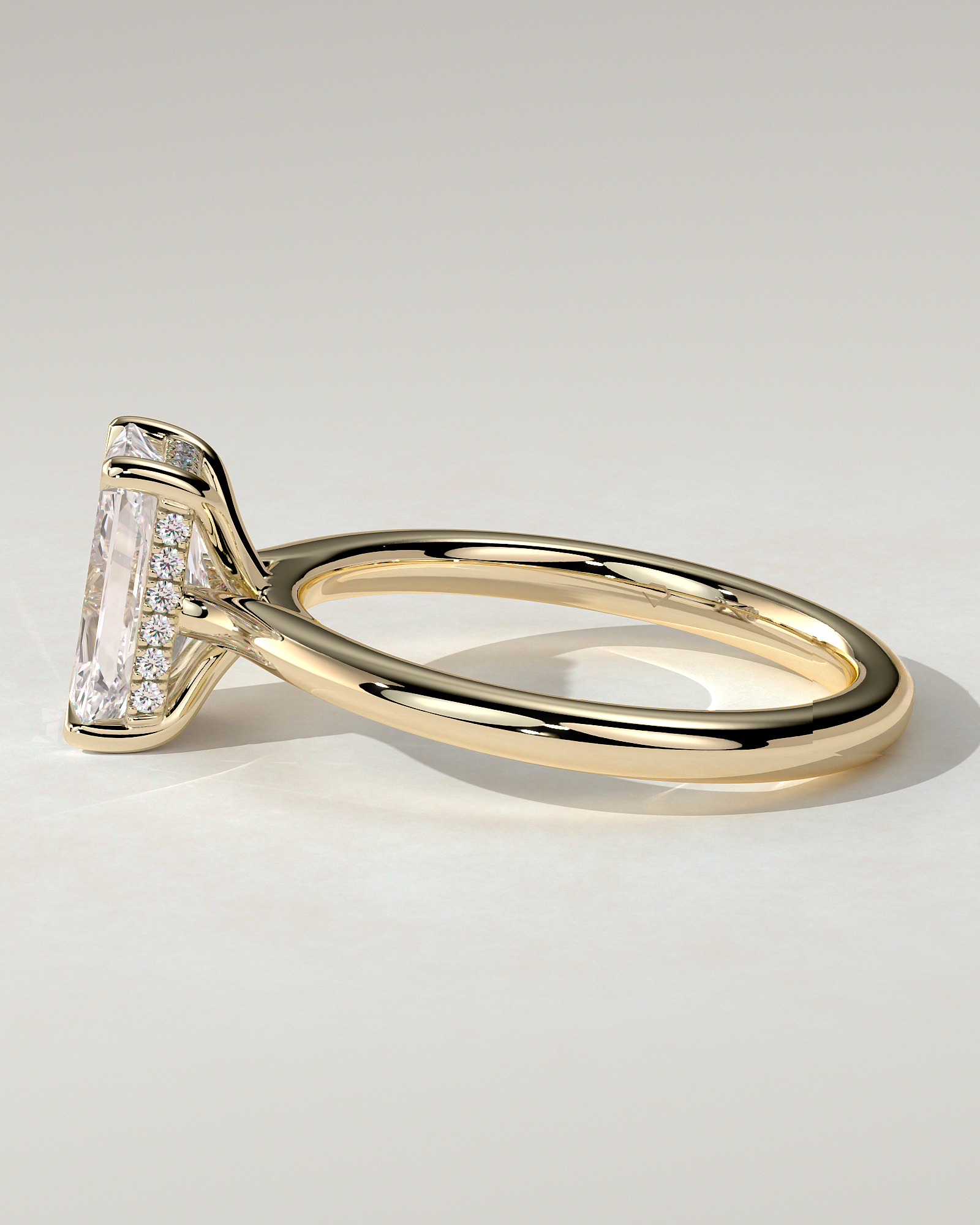 Ari Solitaire Radiant Ring