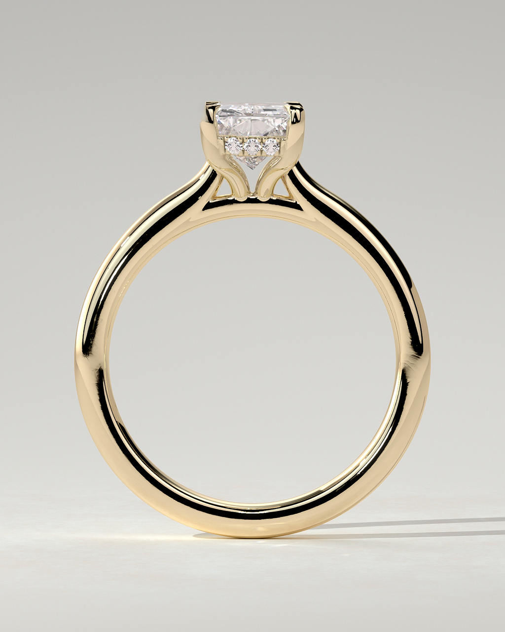 Ari Solitaire Radiant Ring