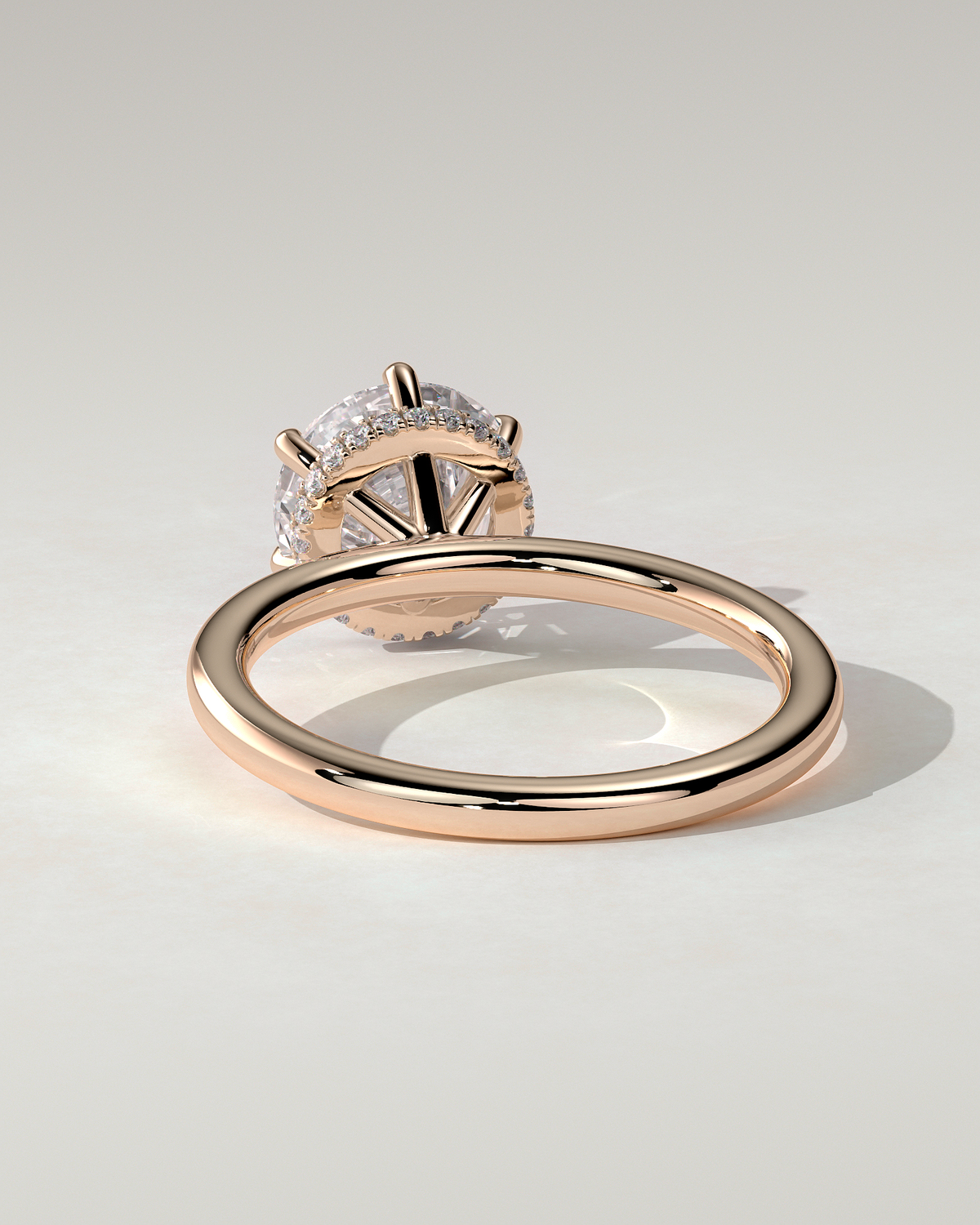 Aria Solitaire Round Ring