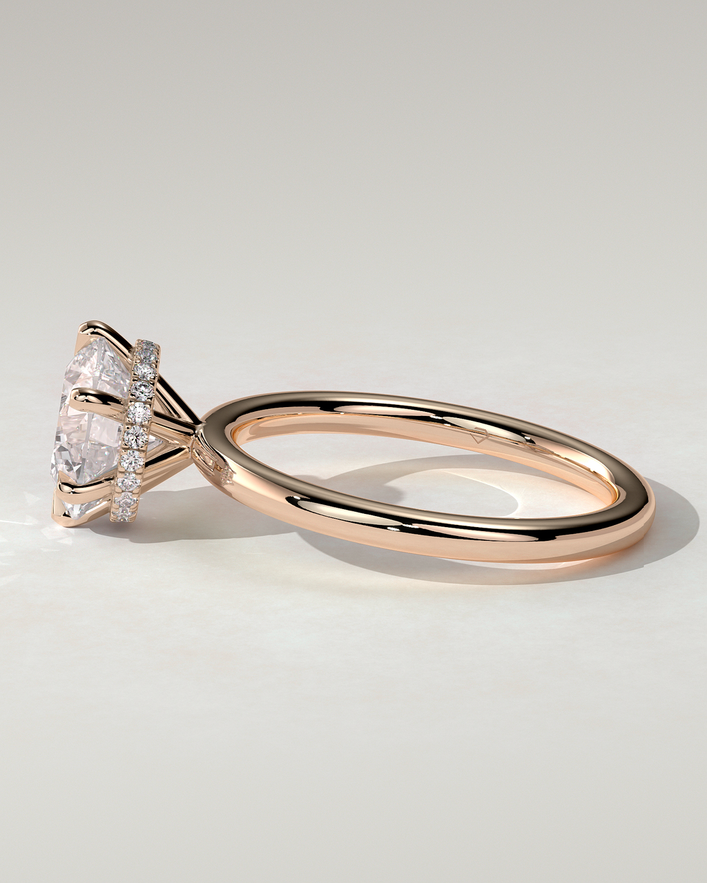 Aria Solitaire Round Ring