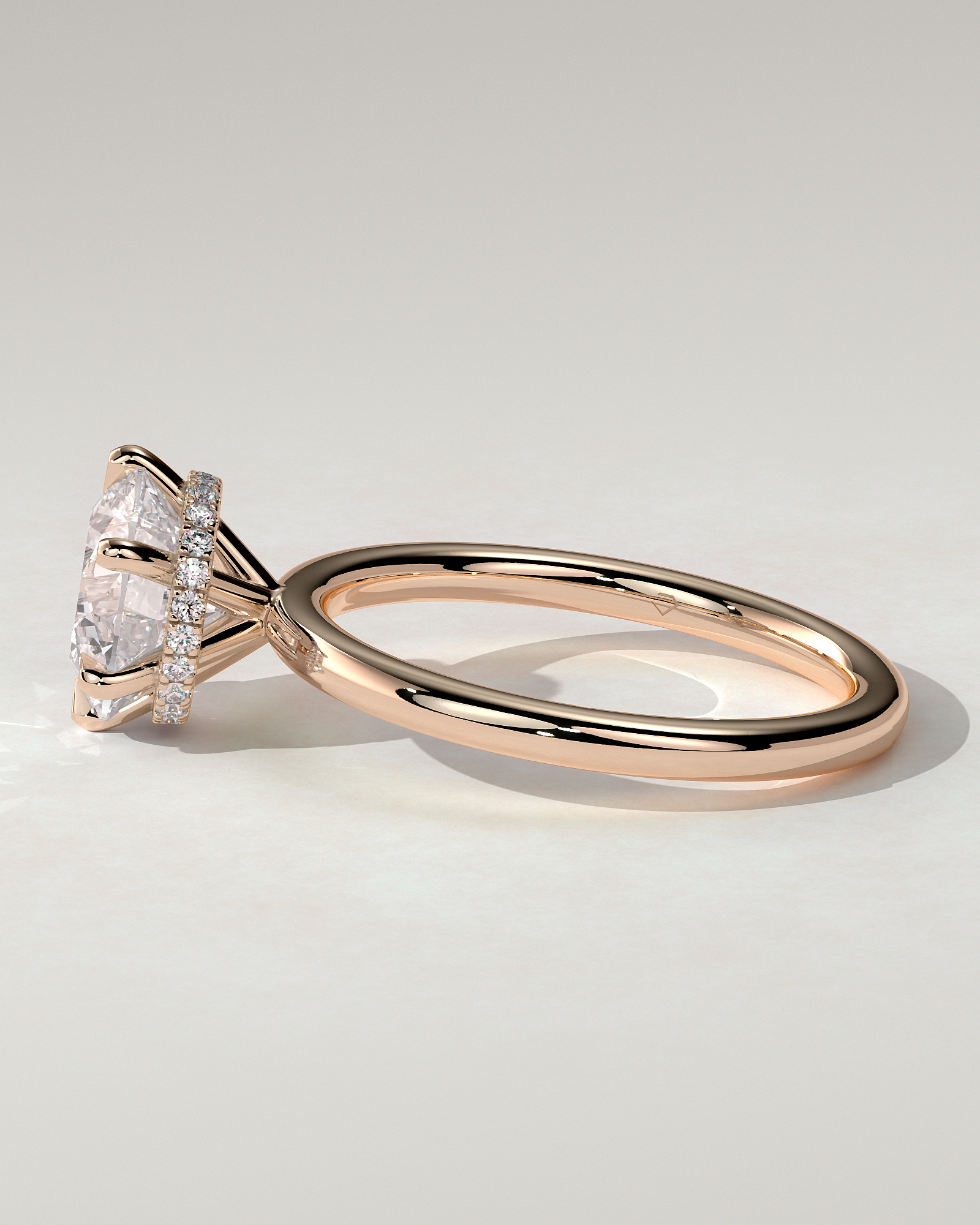 Aria Solitaire Round Ring