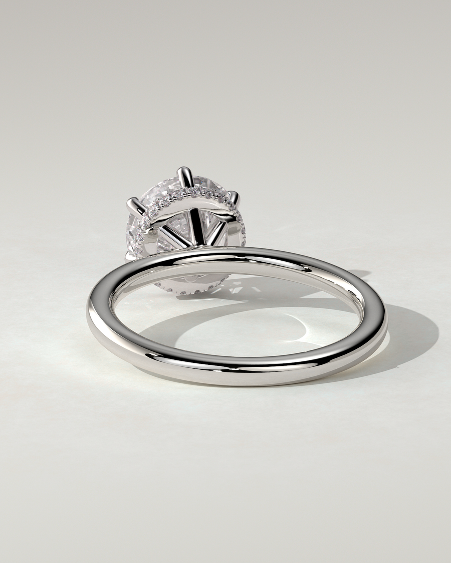 Aria Solitaire Round Ring