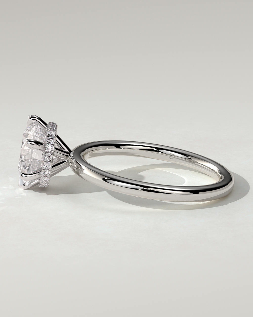 Aria Solitaire Round Ring