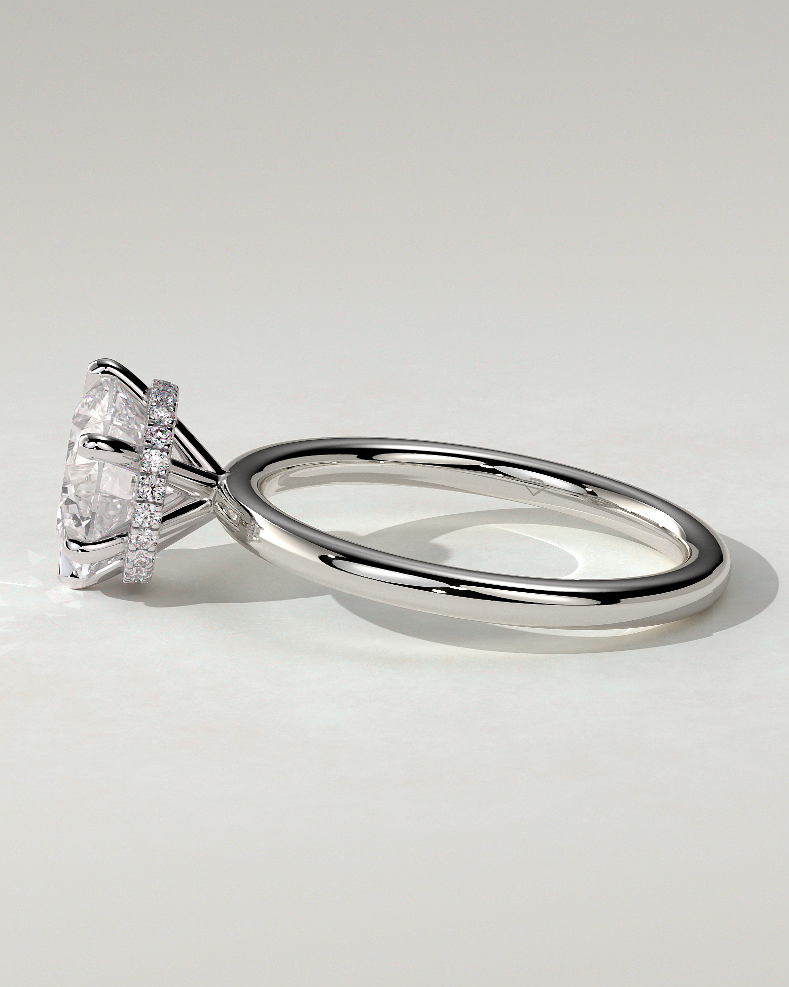 Aria Solitaire Round Ring