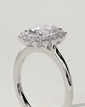 Arielle Halo Oval Ring
