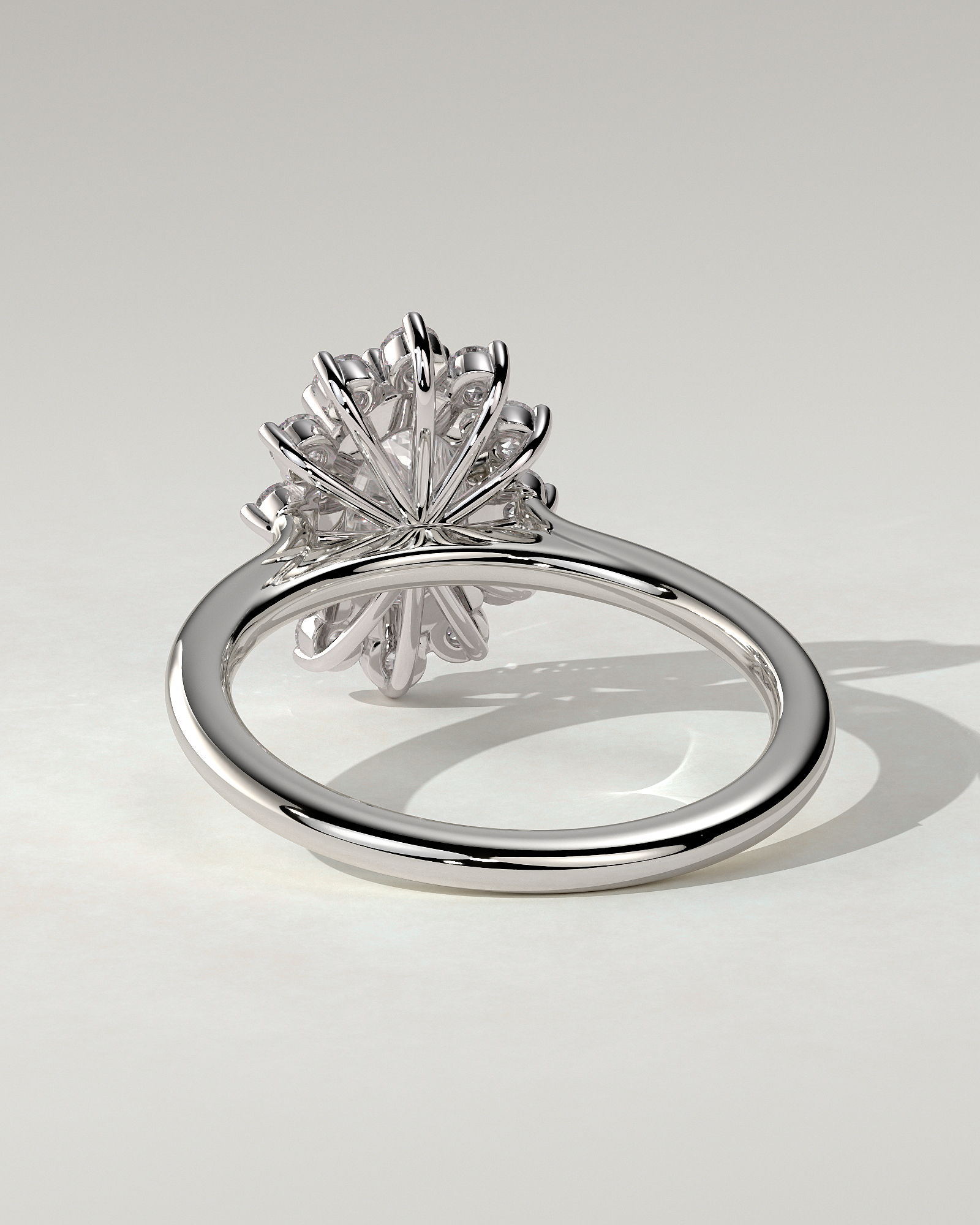 Arielle Halo Oval Ring
