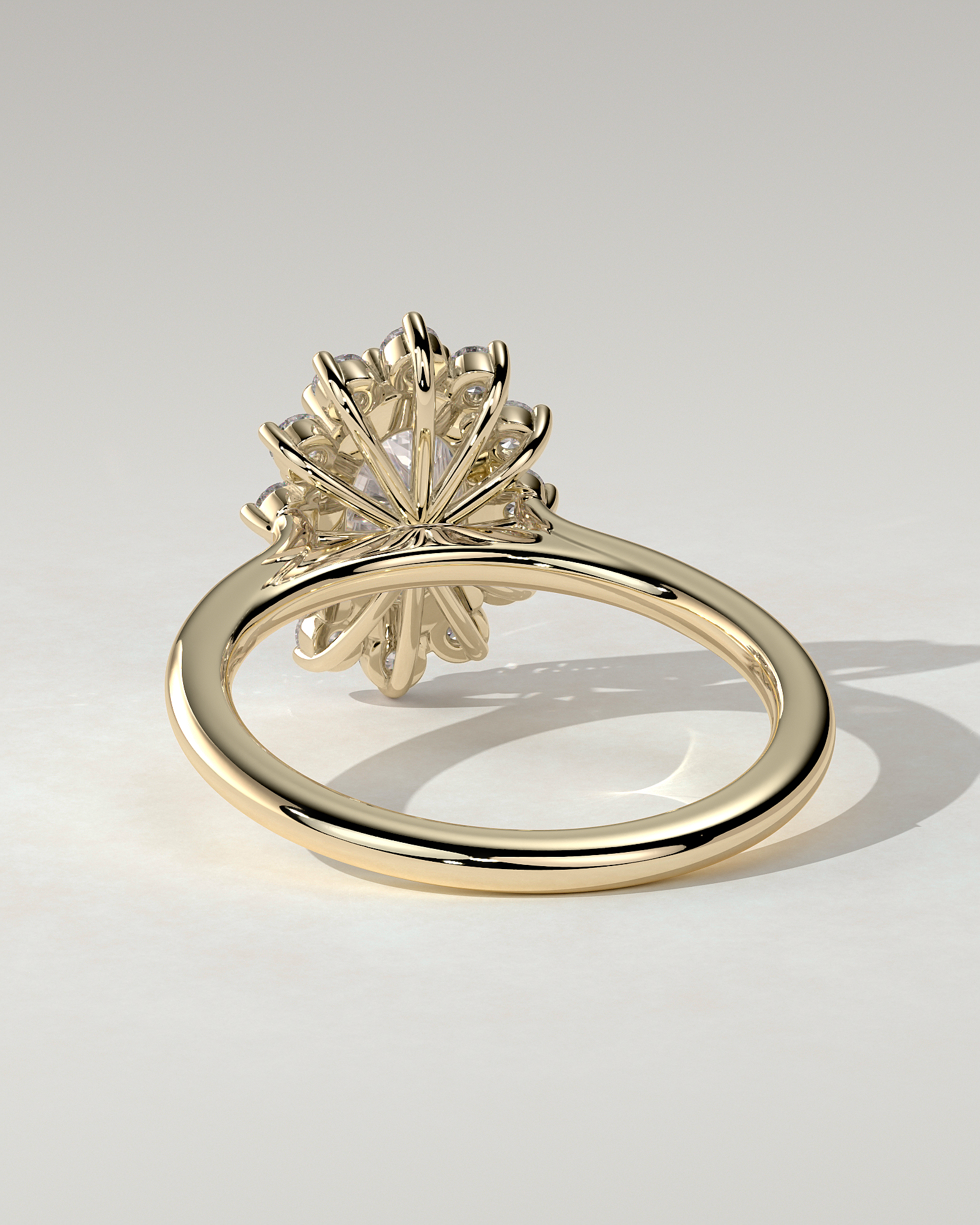 Arielle Halo Oval Ring