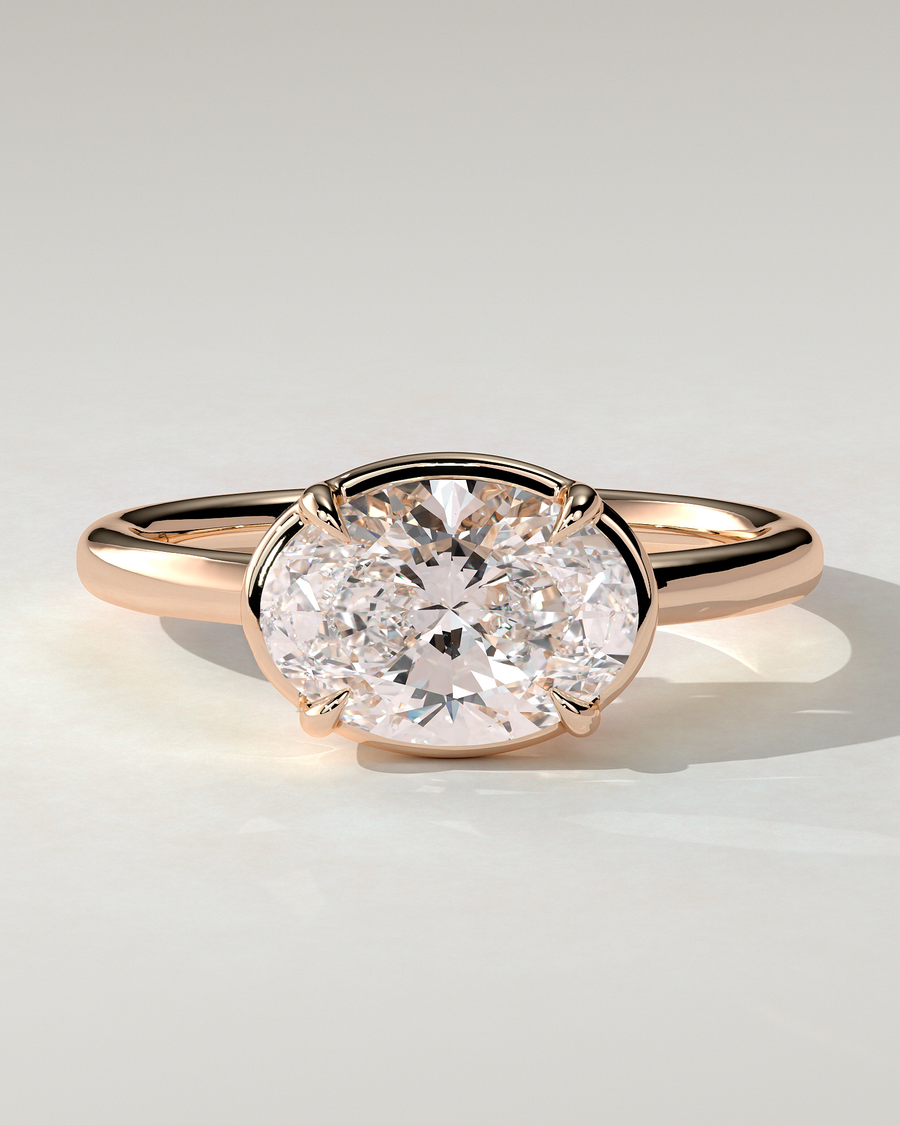 Arlo Bezel Oval Ring