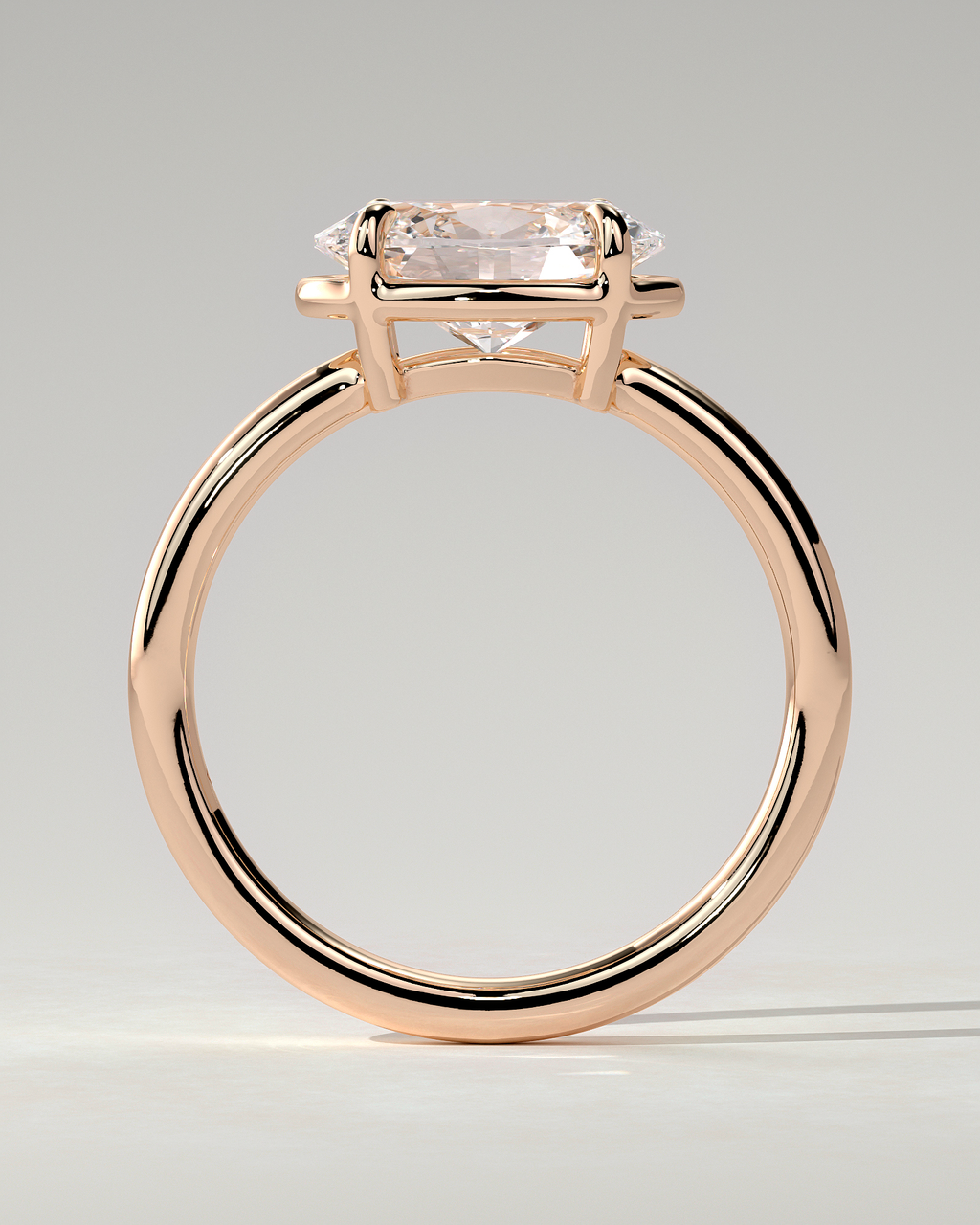 Arlo Bezel Oval Ring