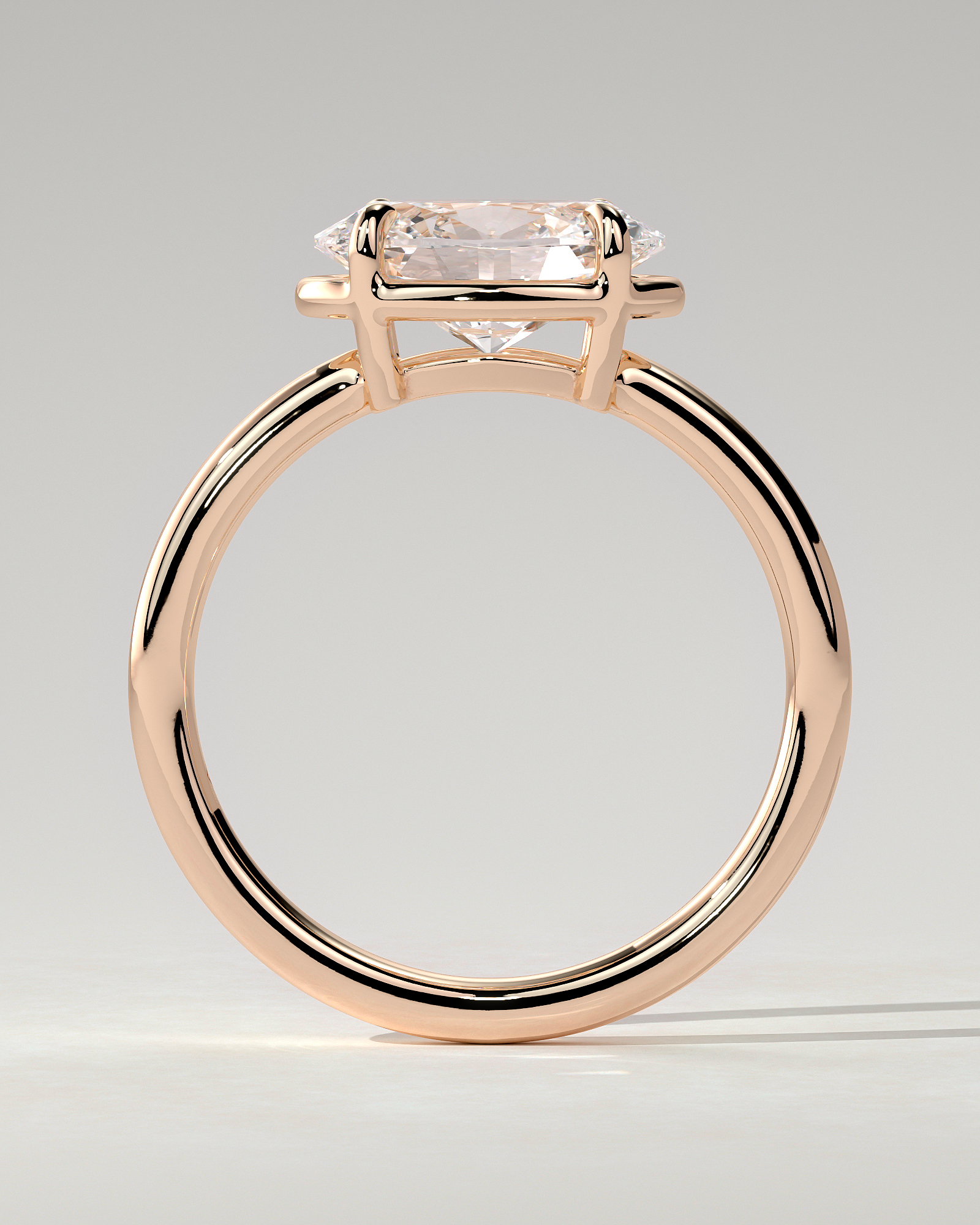Arlo Bezel Oval Ring