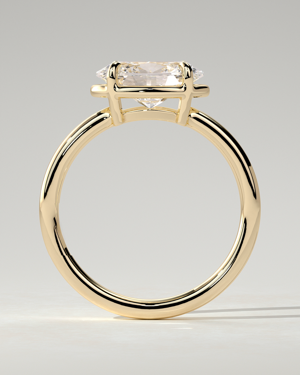 Arlo Bezel Oval Ring