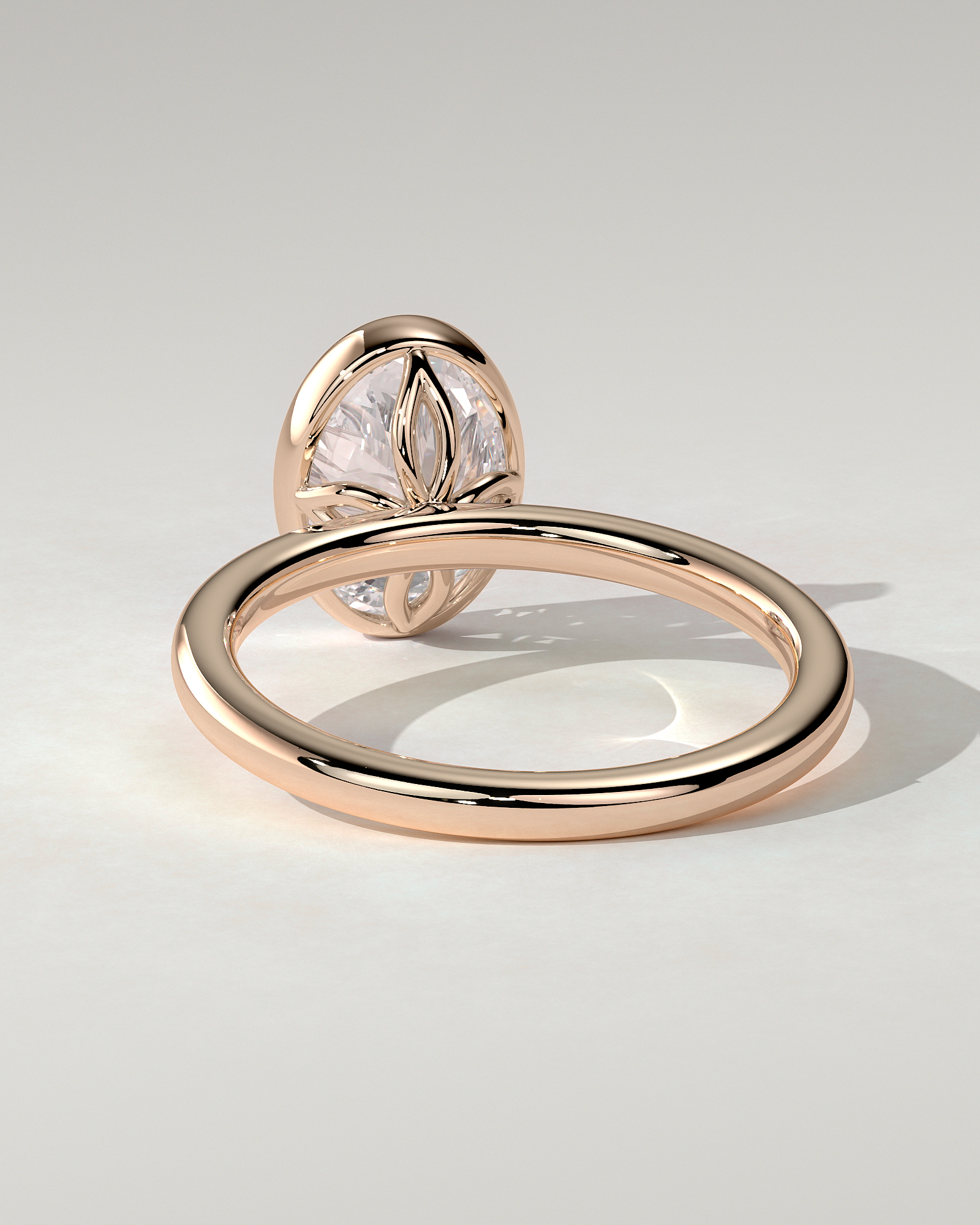 Armani Bezel Round Ring