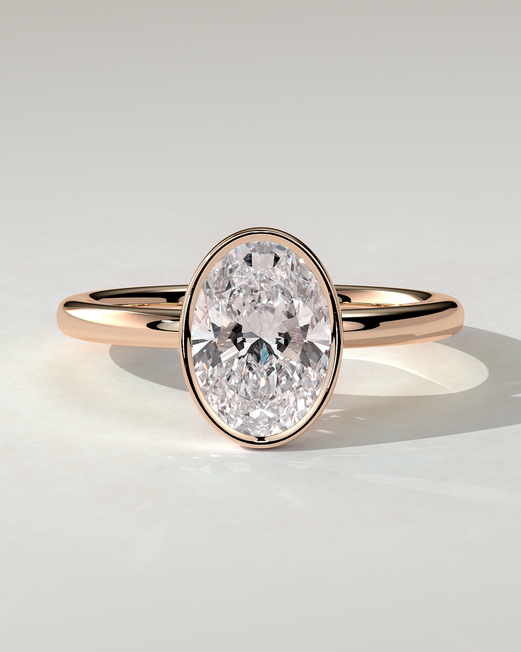 Armani Bezel Round Ring