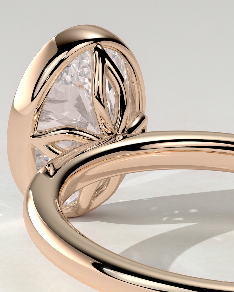 Armani Bezel Round Ring