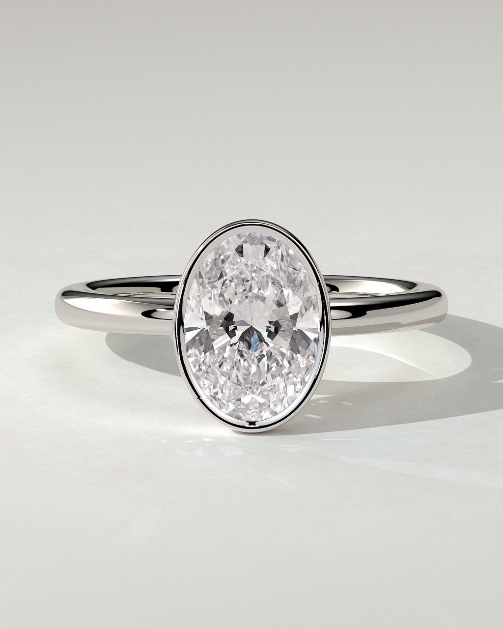 Armani Bezel Round Ring