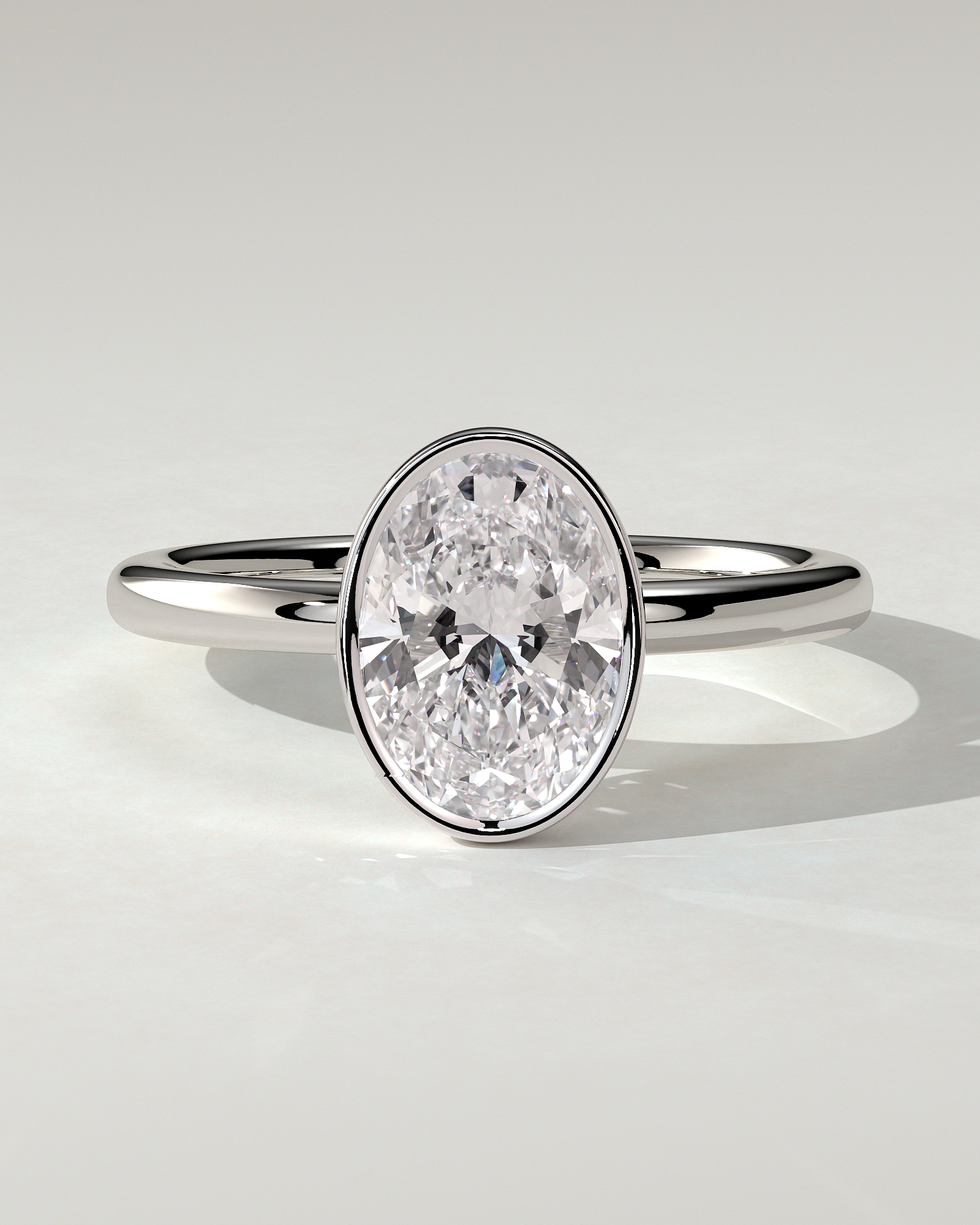 Armani Bezel Round Ring