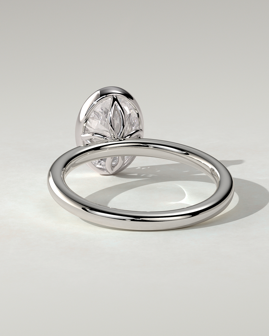 Armani Bezel Round Ring
