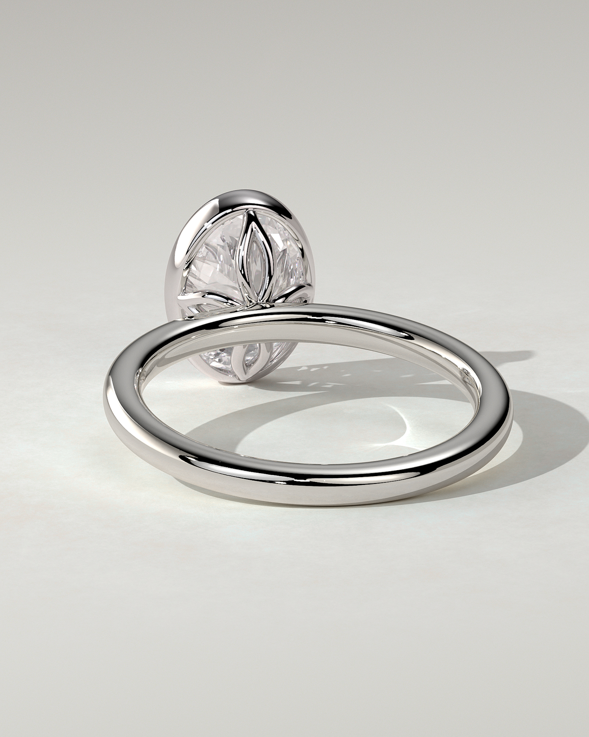 Armani Bezel Round Ring