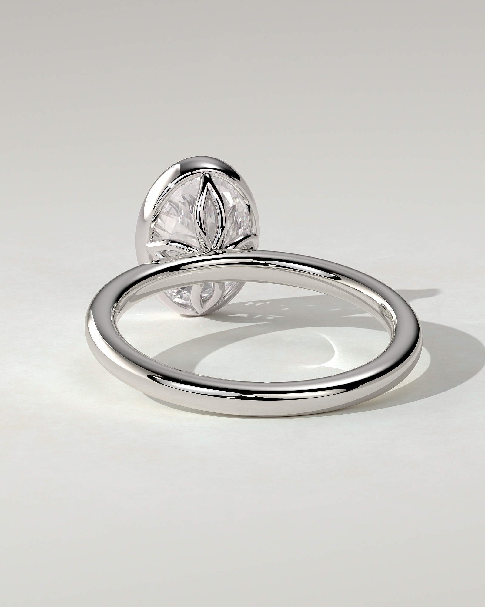 Armani Bezel Round Ring