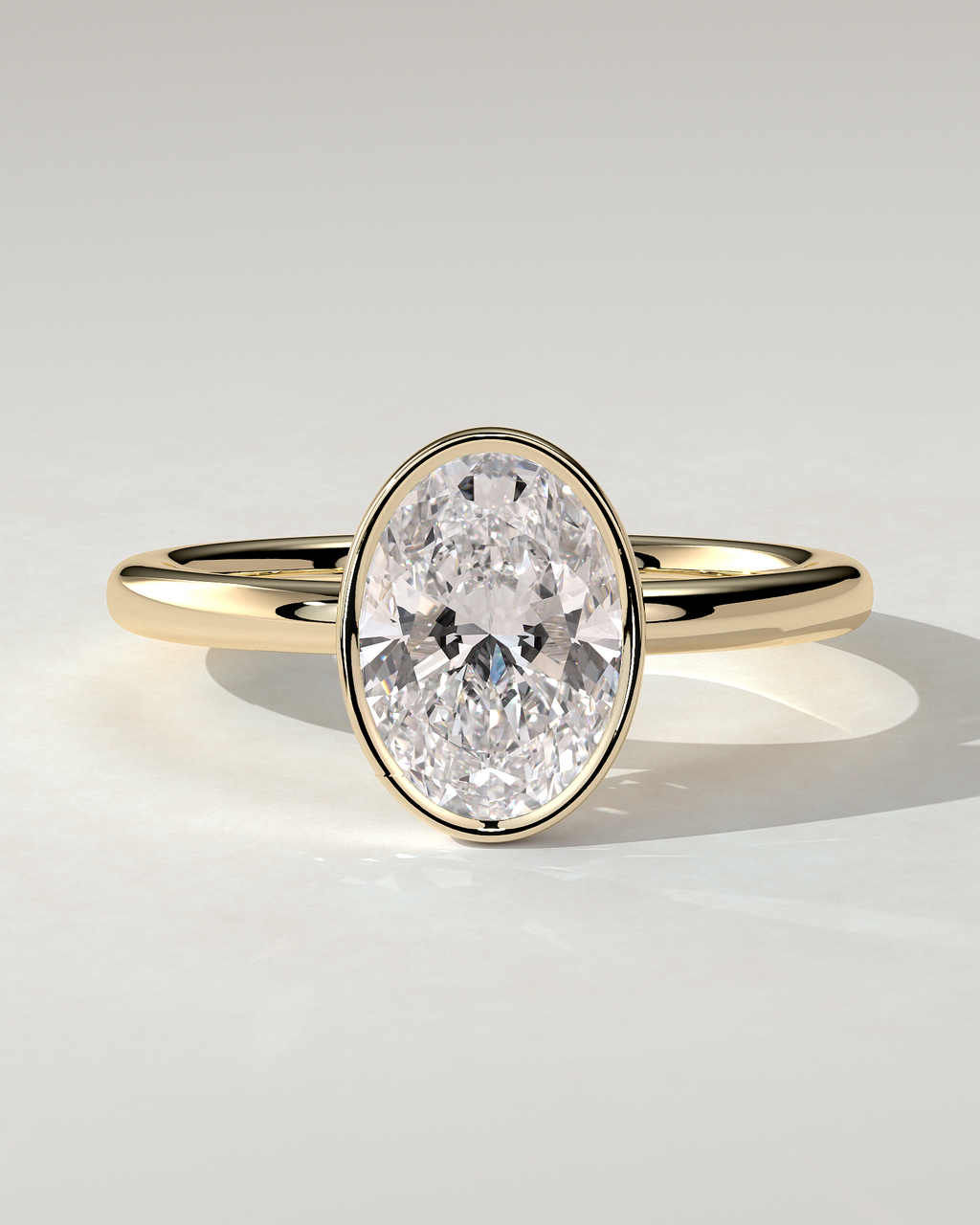 Armani Bezel Round Ring