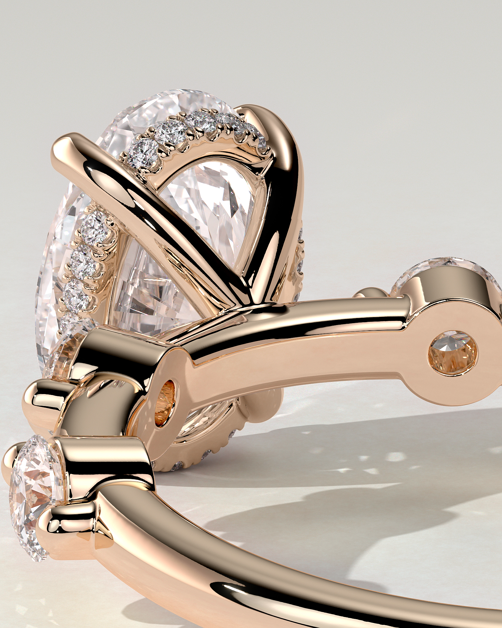 Arwen Solitaire Oval Ring