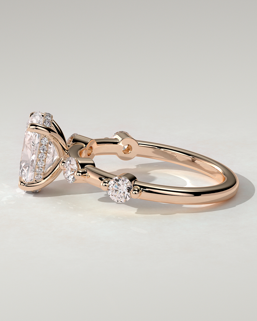 Arwen Solitaire Oval Ring