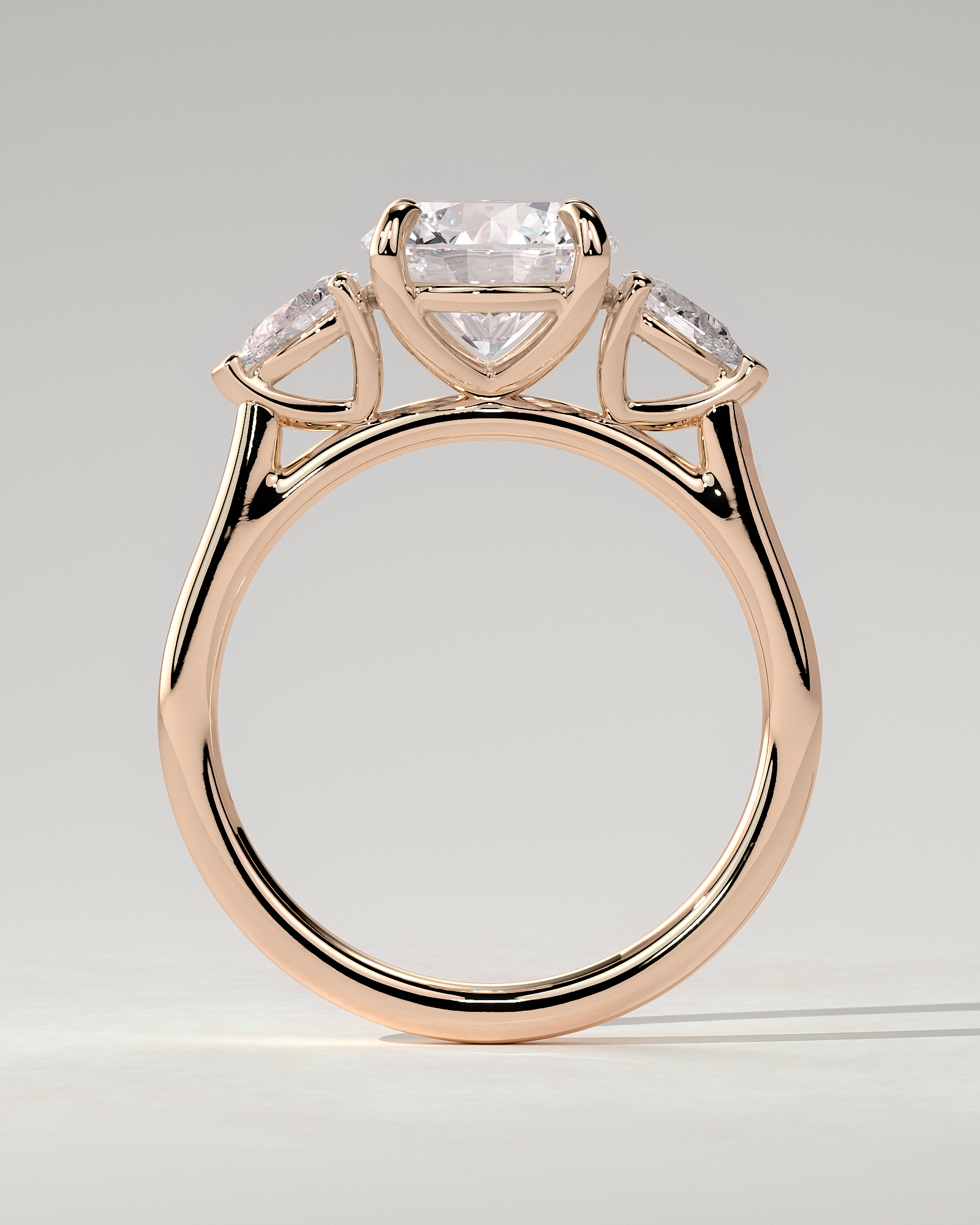 Arya Trilogy Round Ring