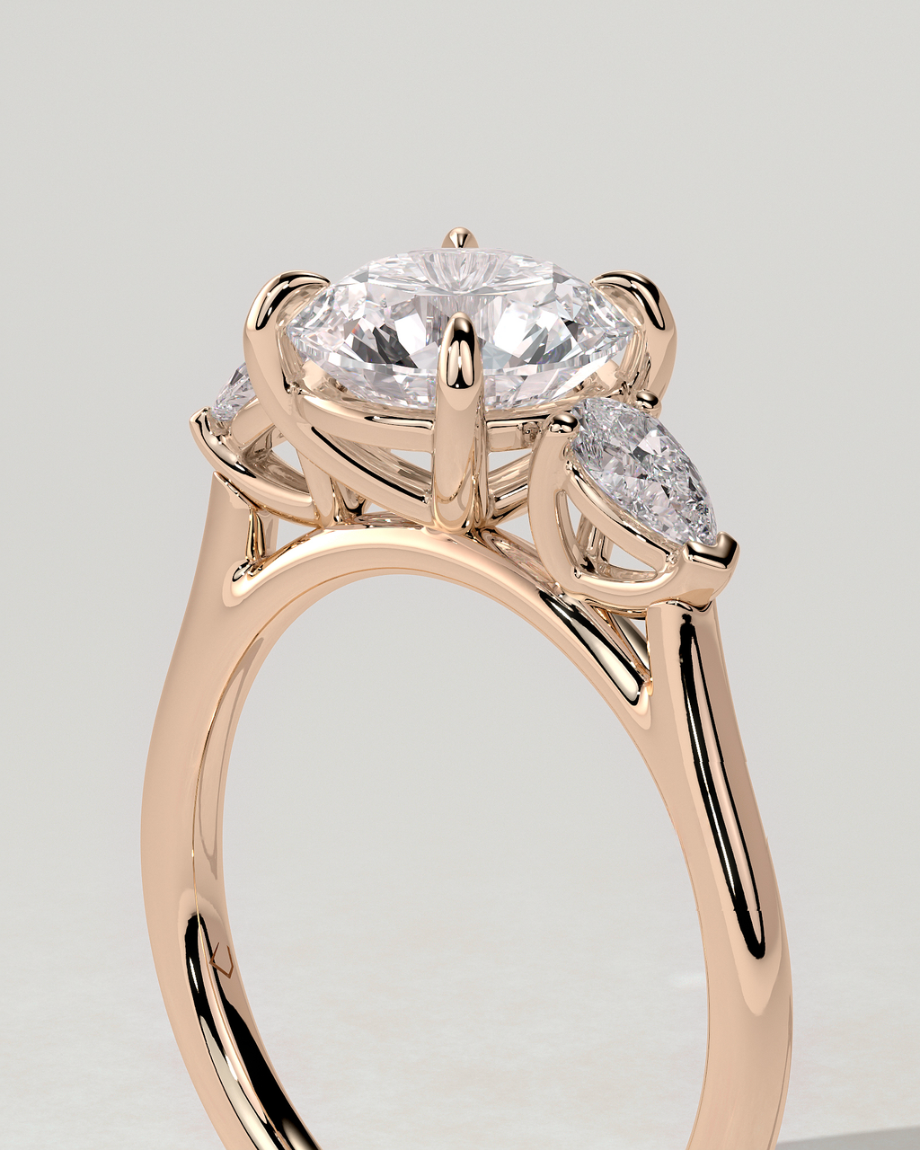Arya Trilogy Round Ring