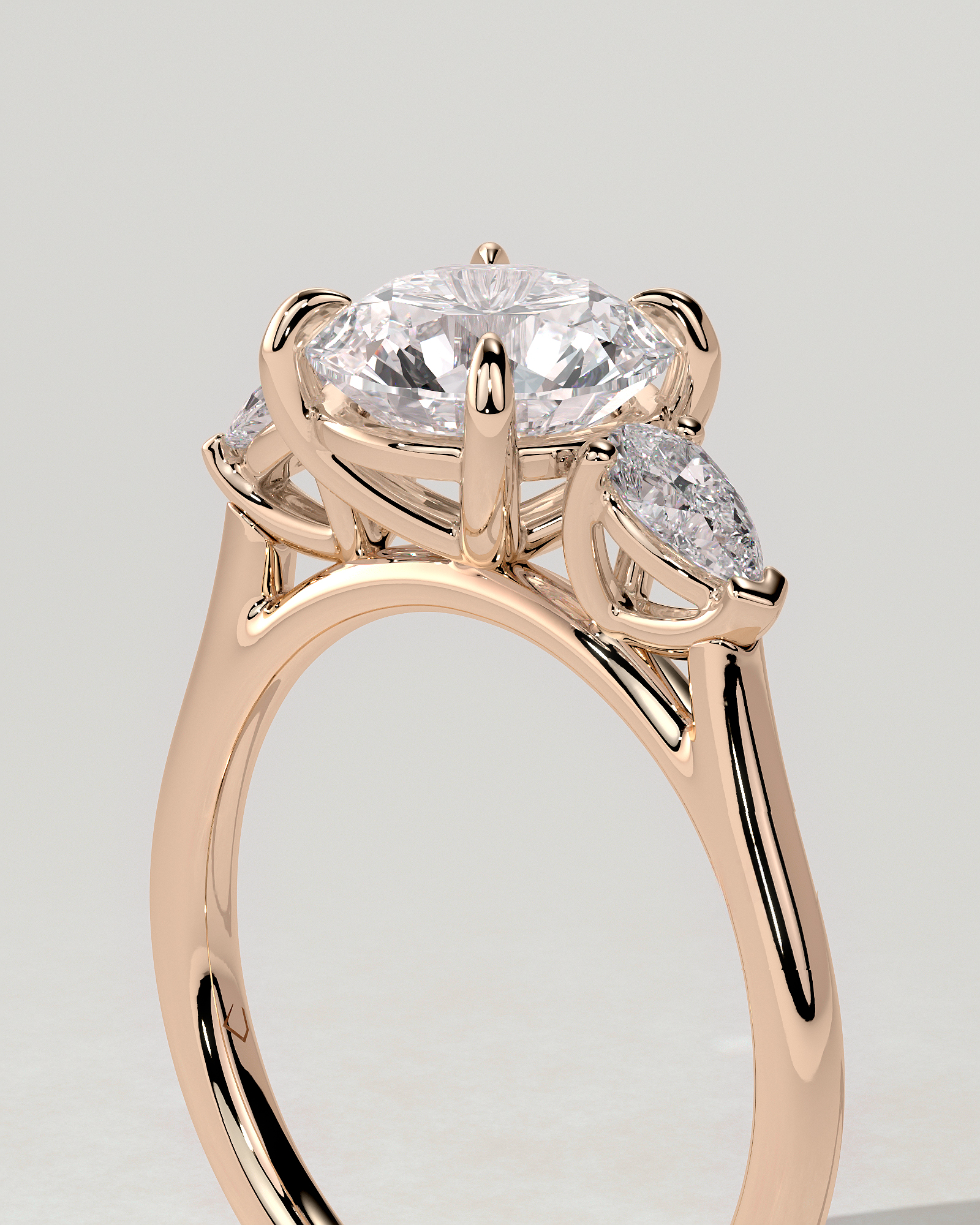 Arya Trilogy Round Ring
