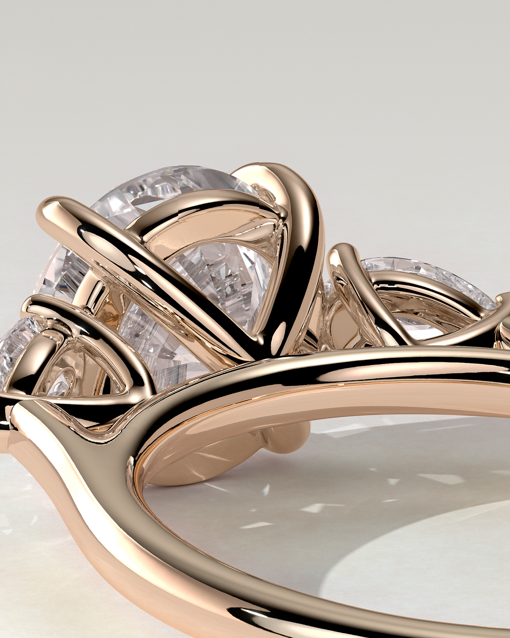 Arya Trilogy Round Ring
