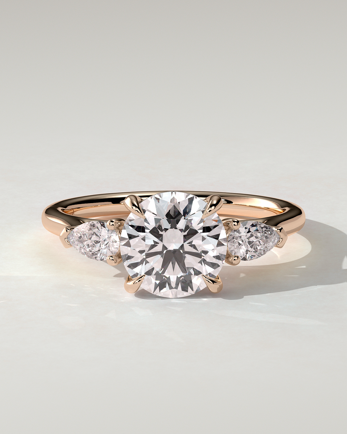 Arya Trilogy Round Ring