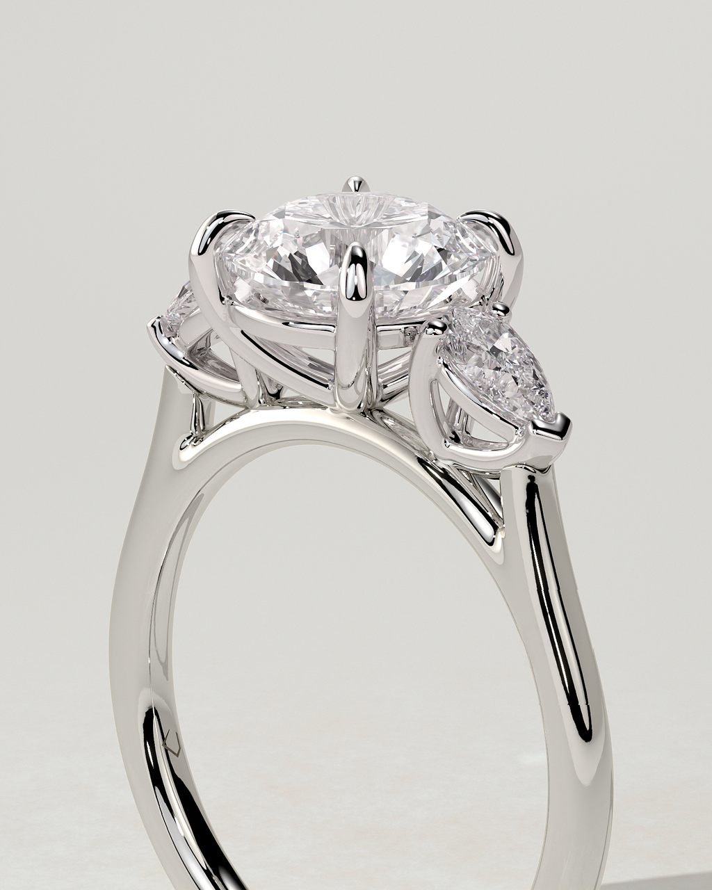 Arya Trilogy Round Ring