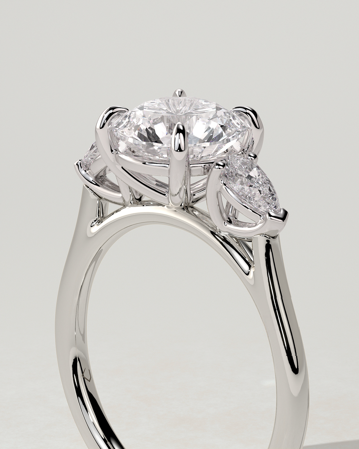 Arya Trilogy Round Ring