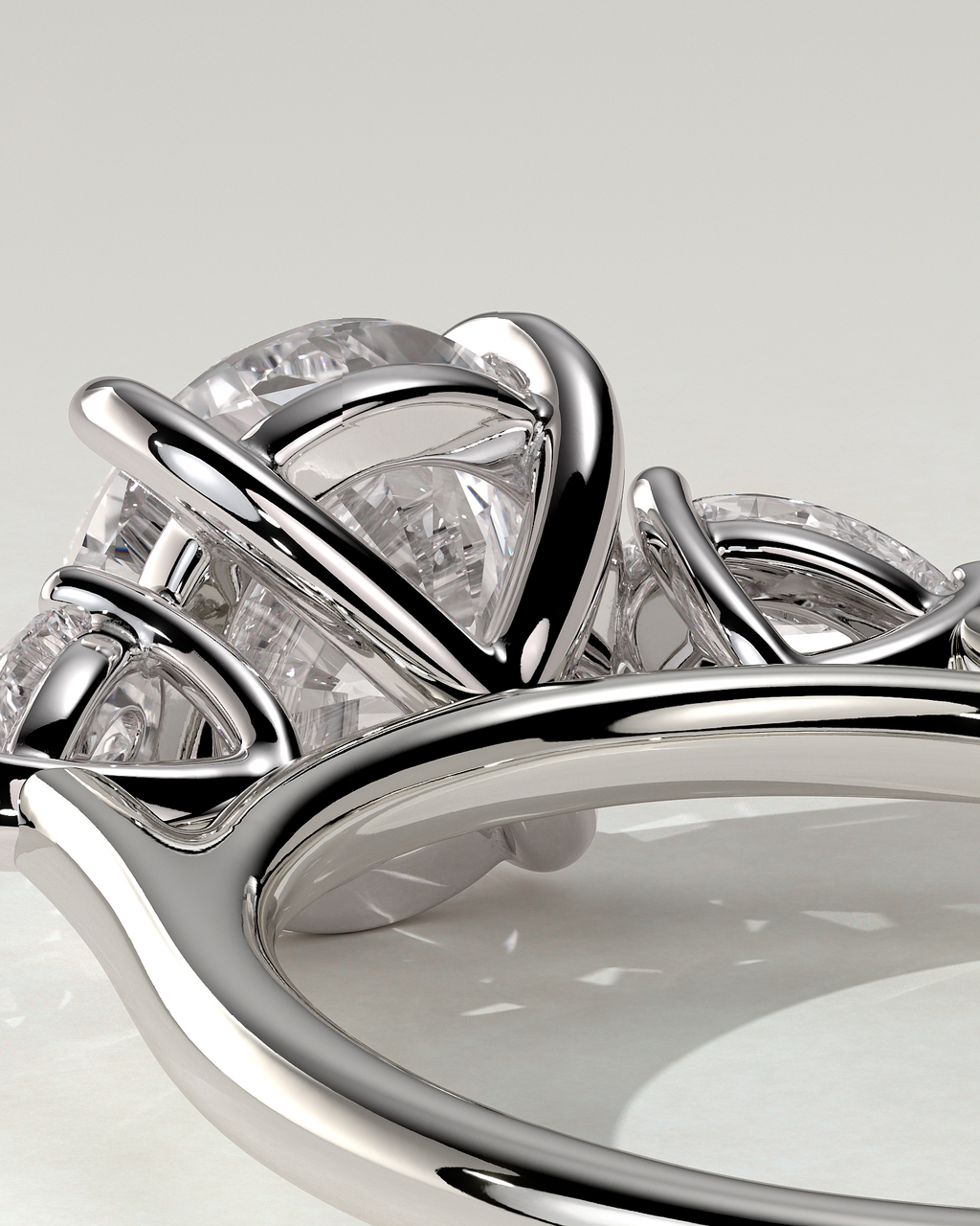 Arya Trilogy Round Ring