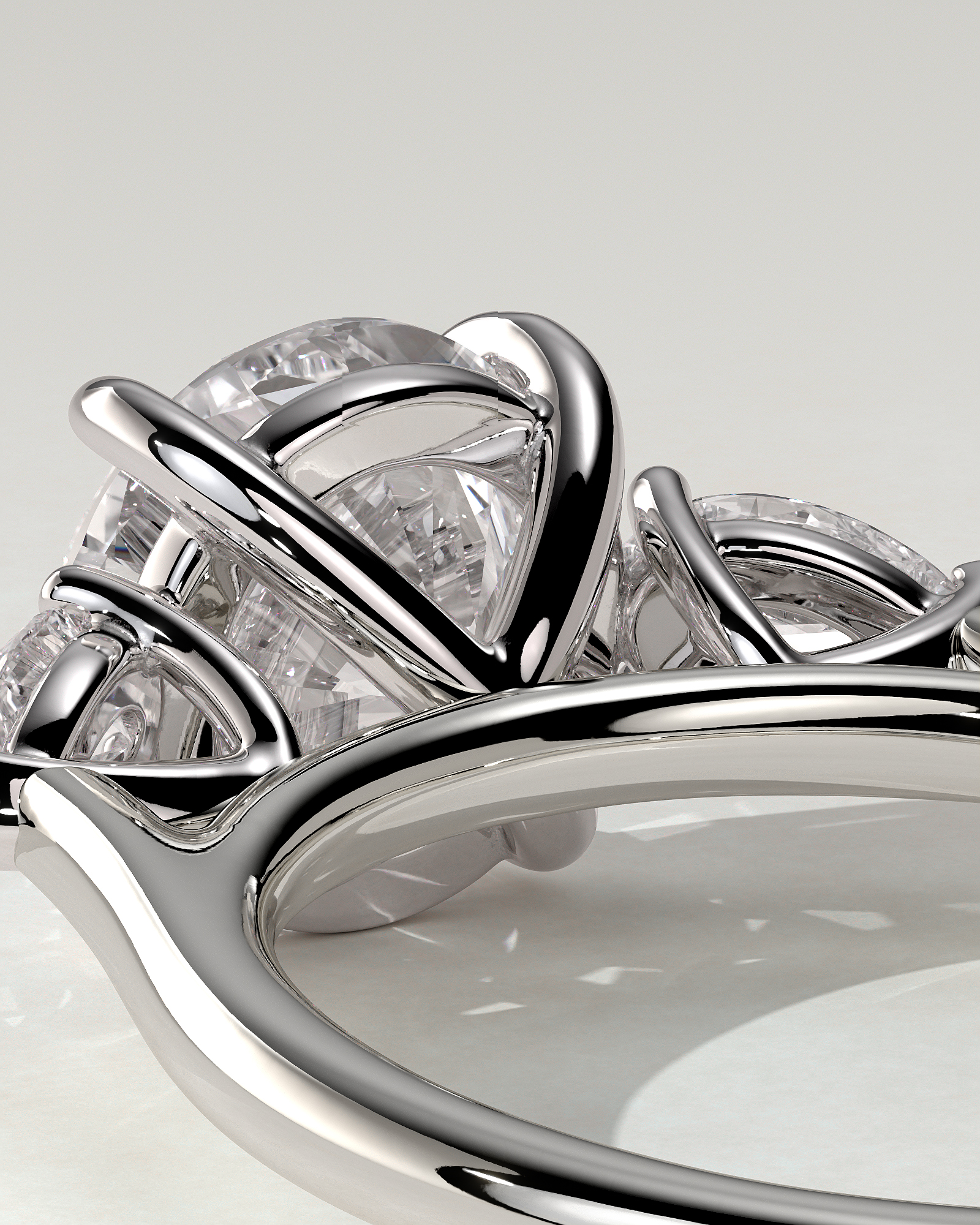 Arya Trilogy Round Ring