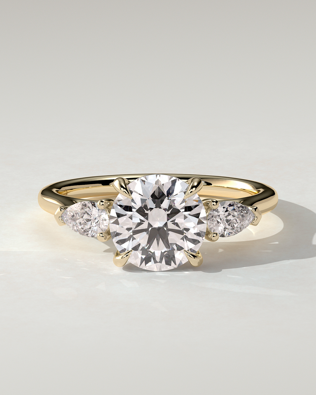 Arya Trilogy Round Ring