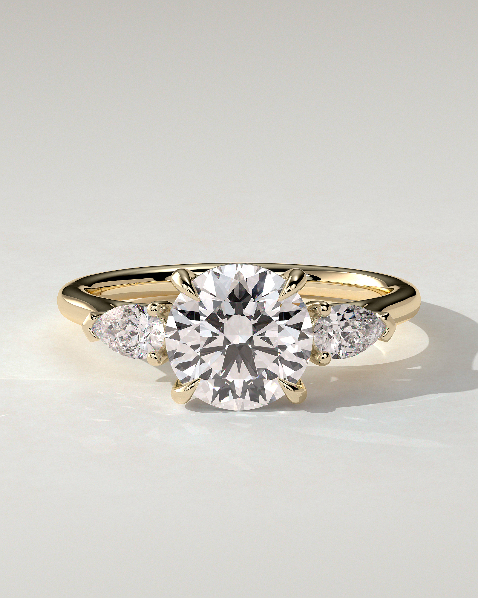 Arya Trilogy Round Ring