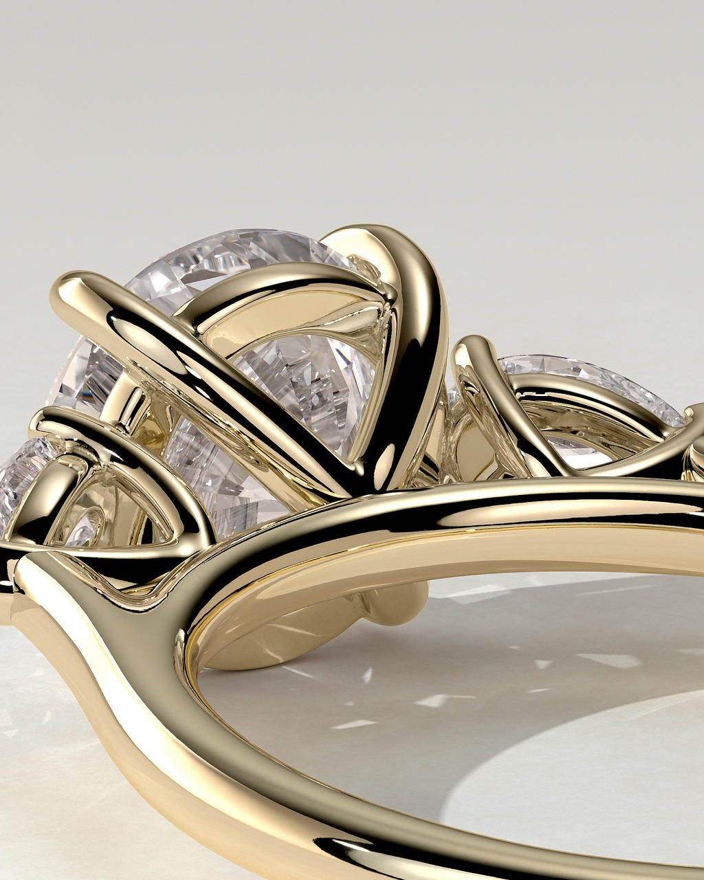 Arya Trilogy Round Ring