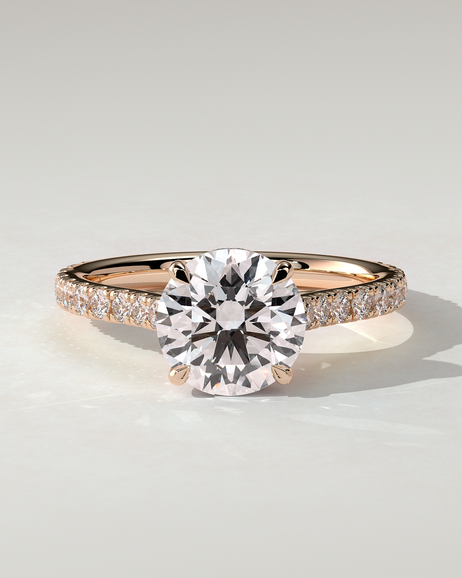 Ashlea Solitaire Round Ring