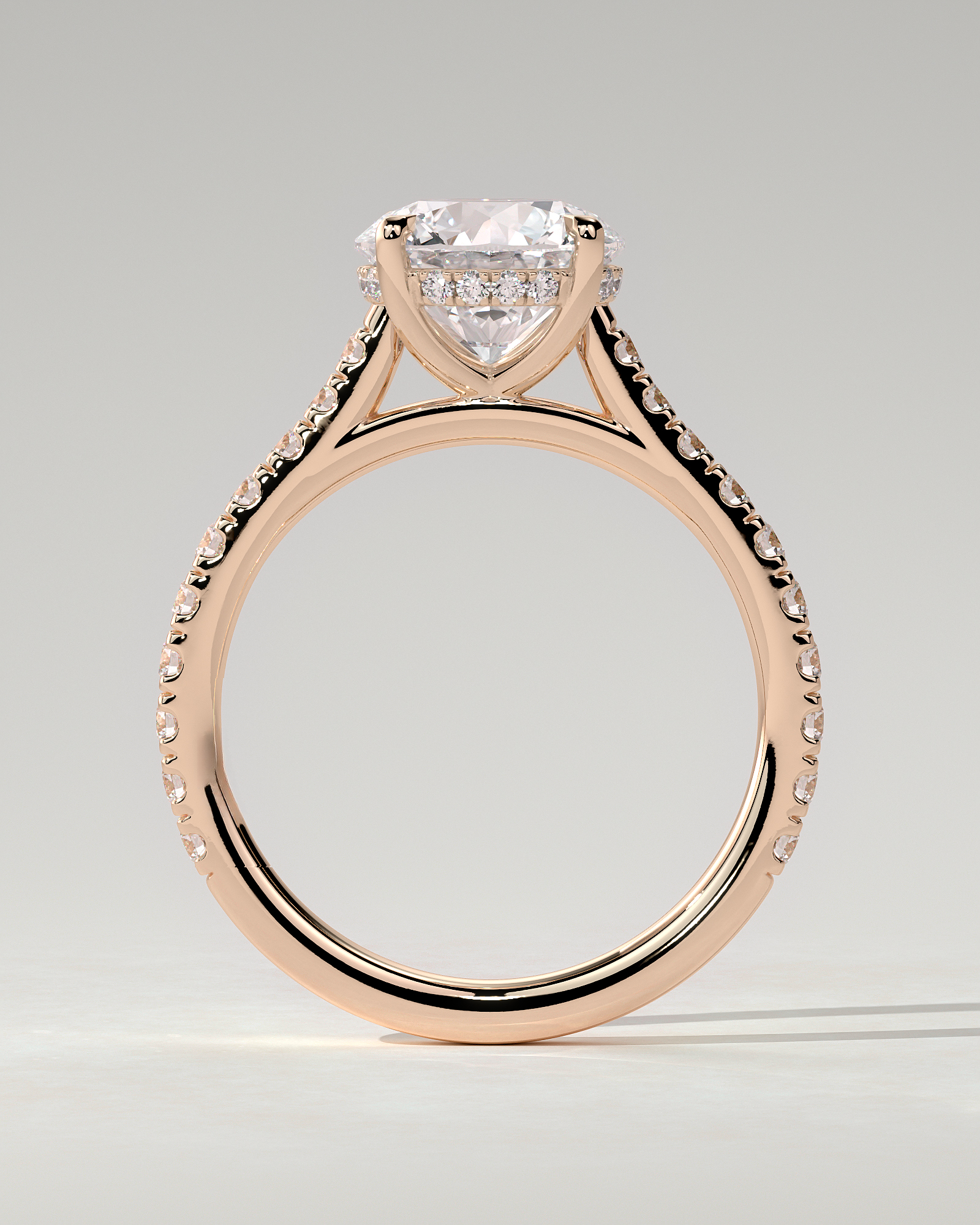 Ashlea Solitaire Round Ring