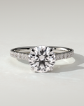 Ashlea Solitaire Round Ring
