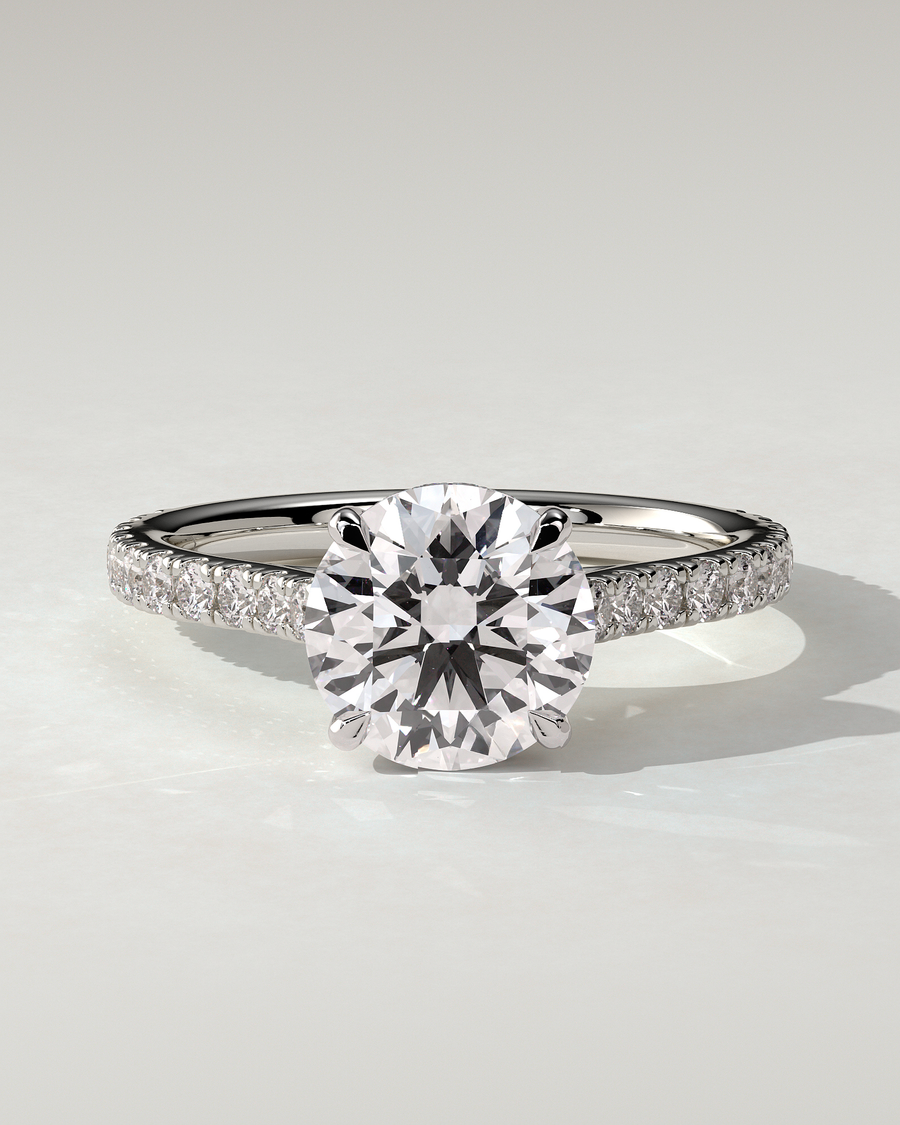 Ashlea Solitaire Round Ring