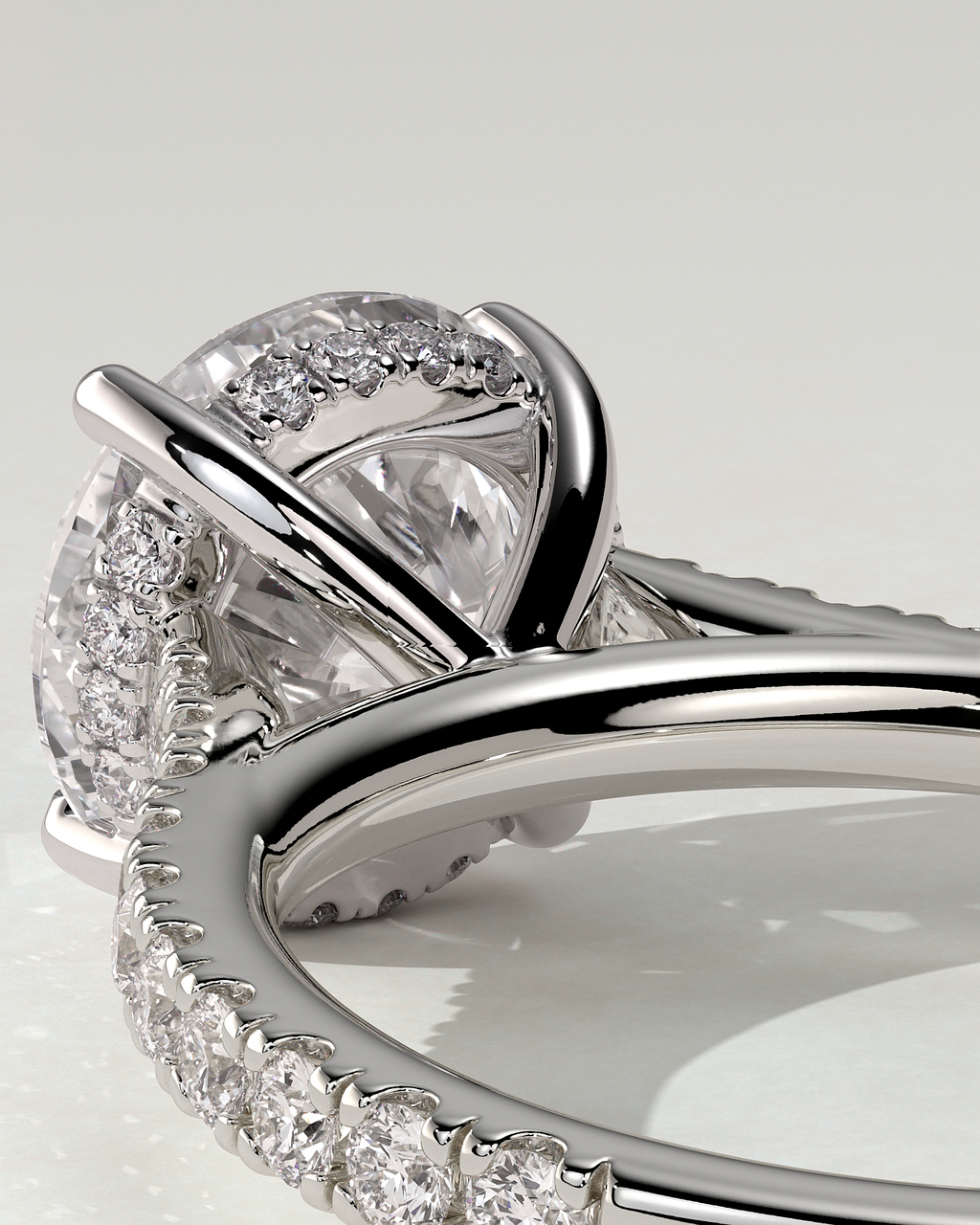 Ashlea Solitaire Round Ring