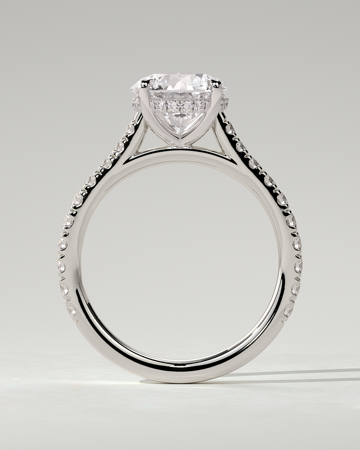 Ashlea Solitaire Round Ring