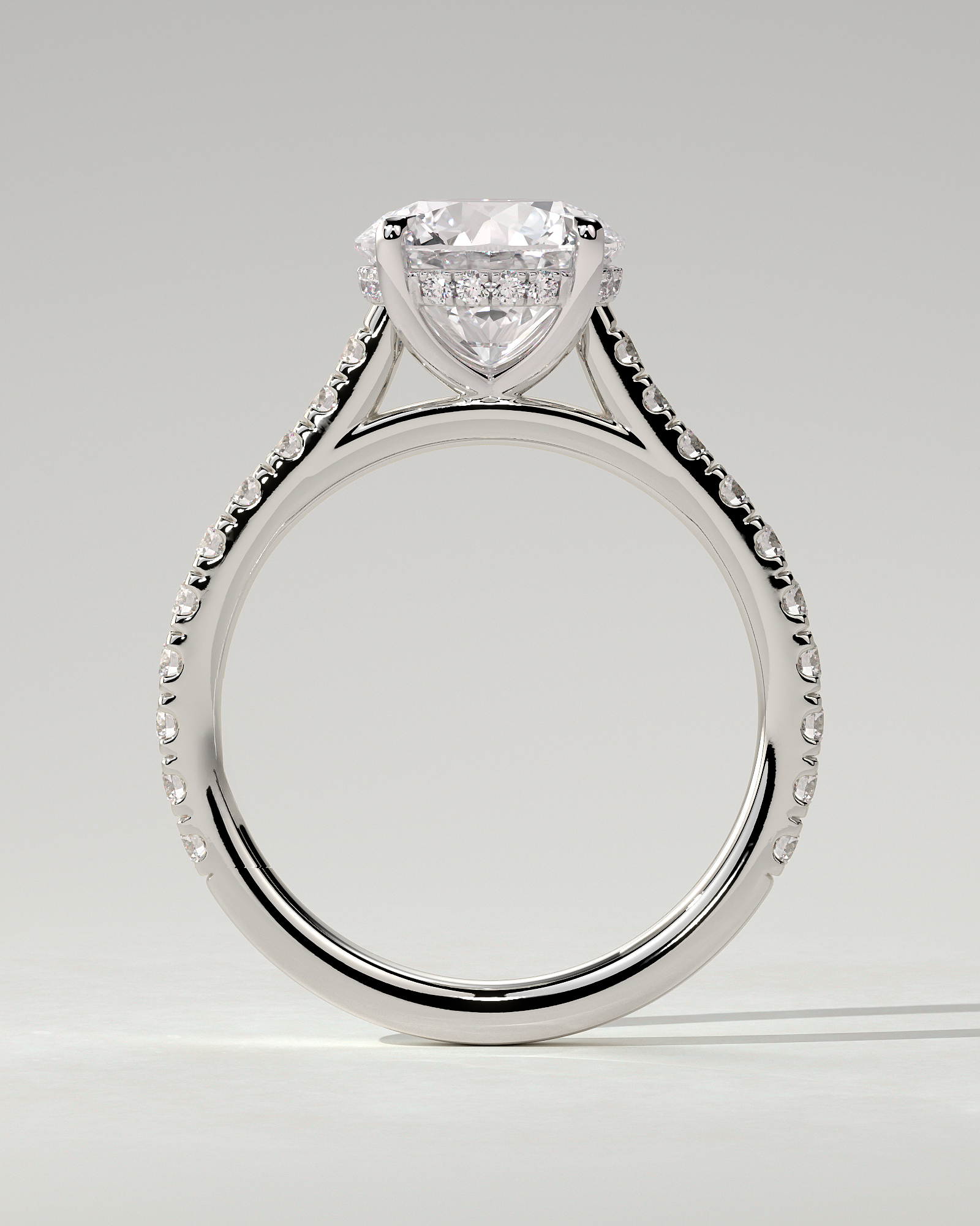 Ashlea Solitaire Round Ring