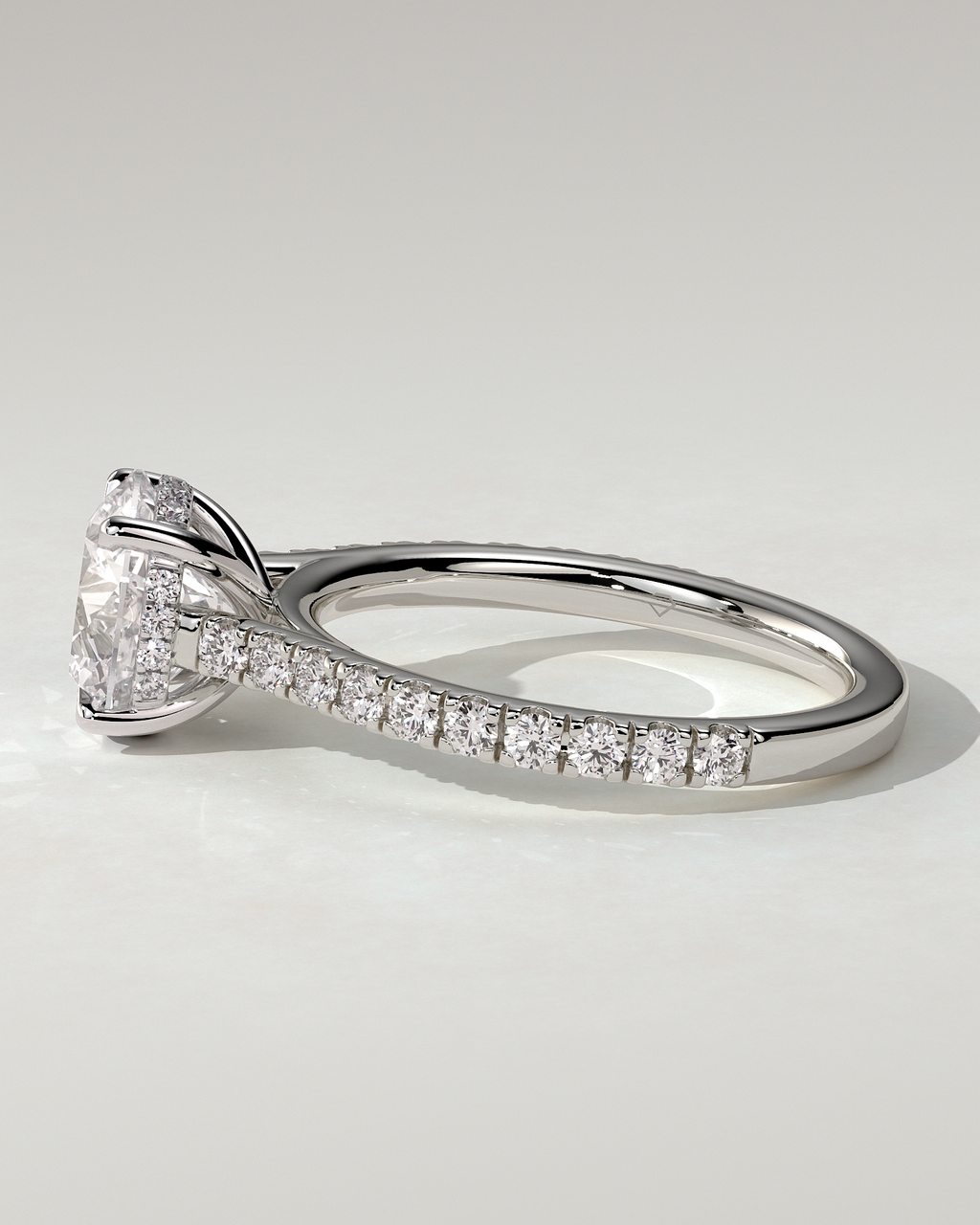 Ashlea Solitaire Round Ring