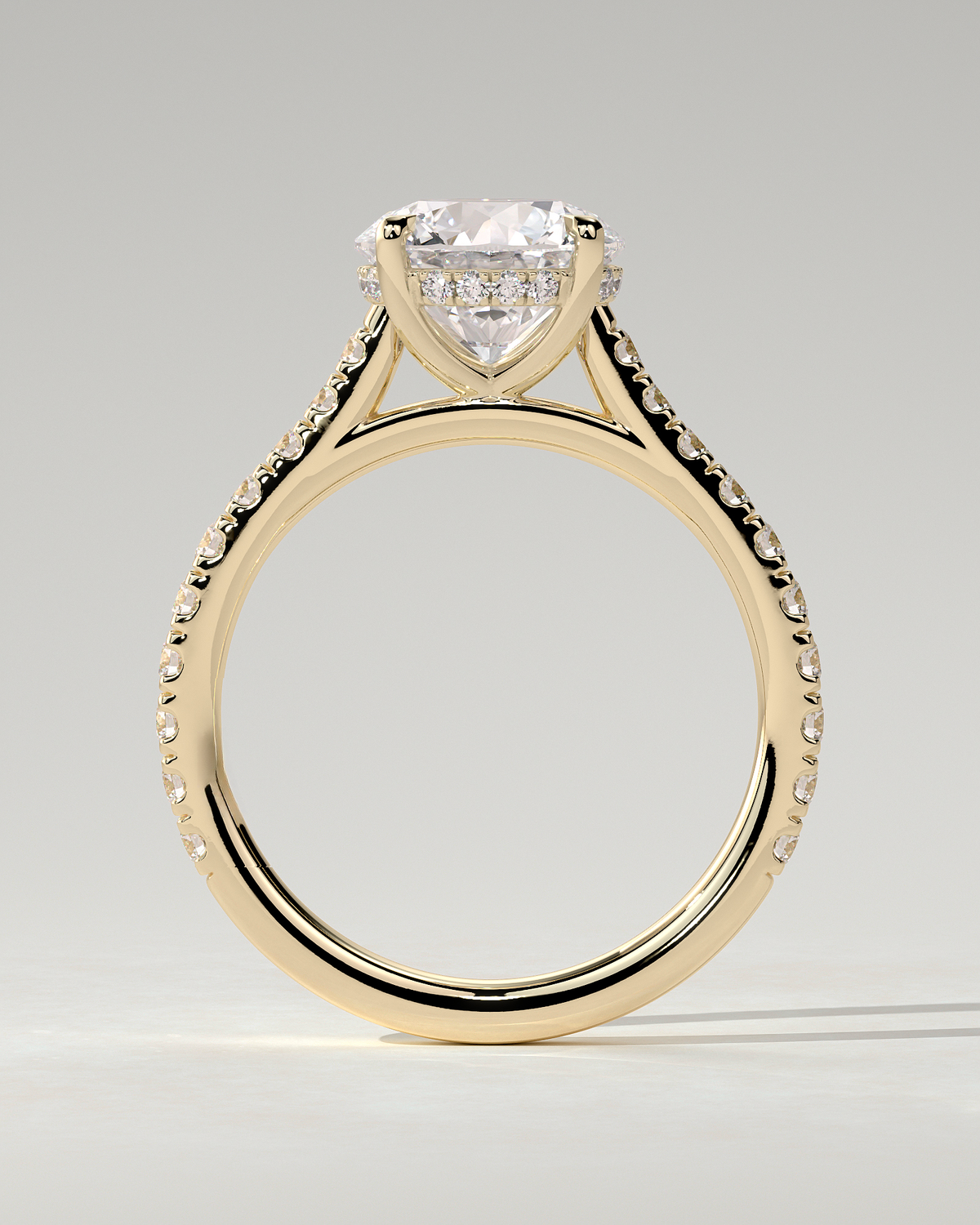 Ashlea Solitaire Round Ring