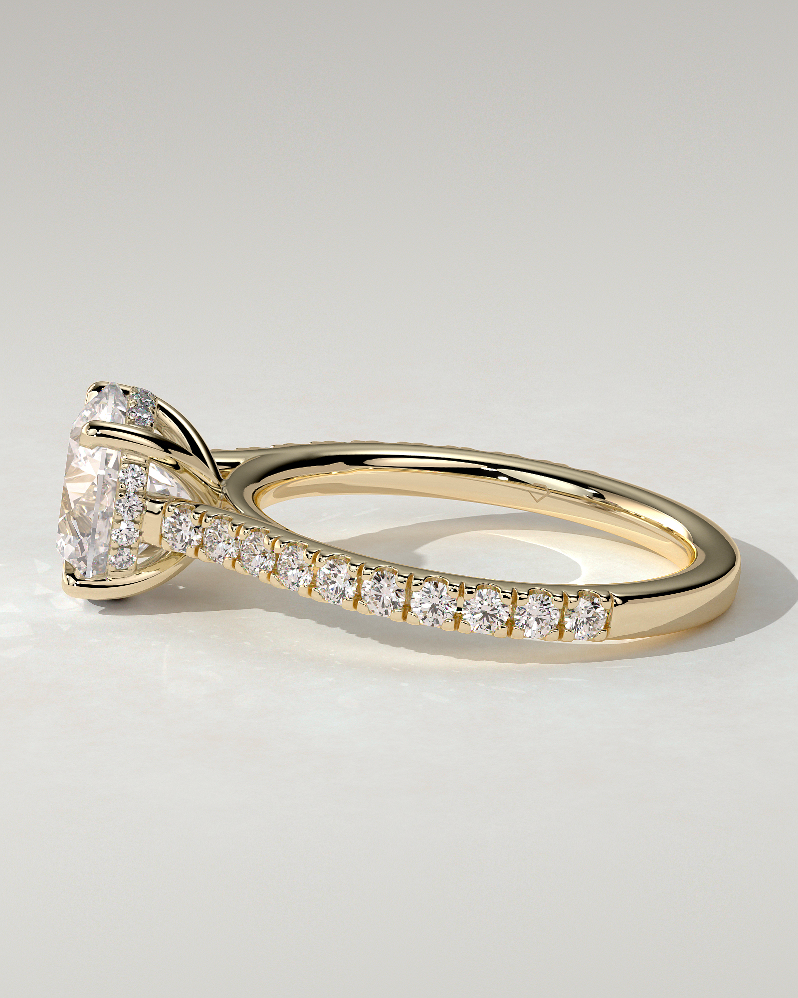 Ashlea Solitaire Round Ring